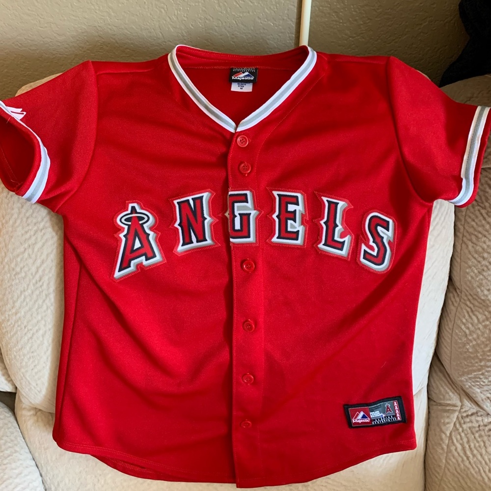 LA Angels Baseball Jersey Size Medium